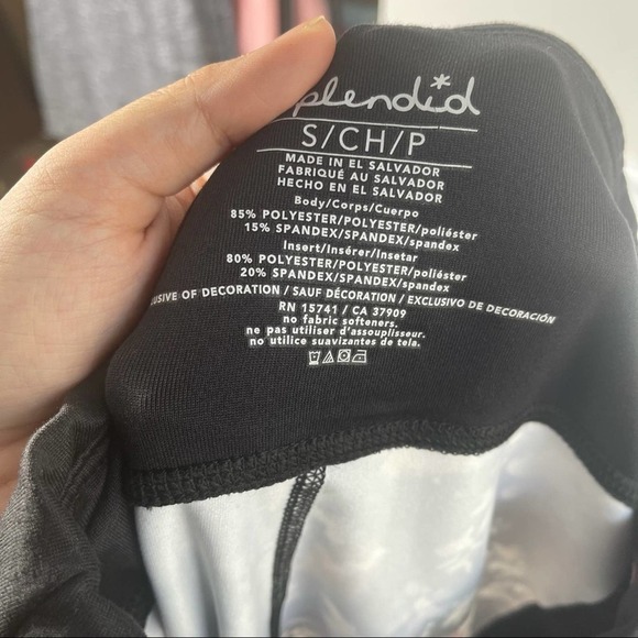 Splendid floral high waisted studio leggings small‎ - Picture 9 of 9